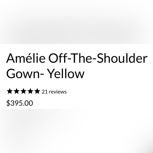 yellow moda glam gown - Picture 7 of 7